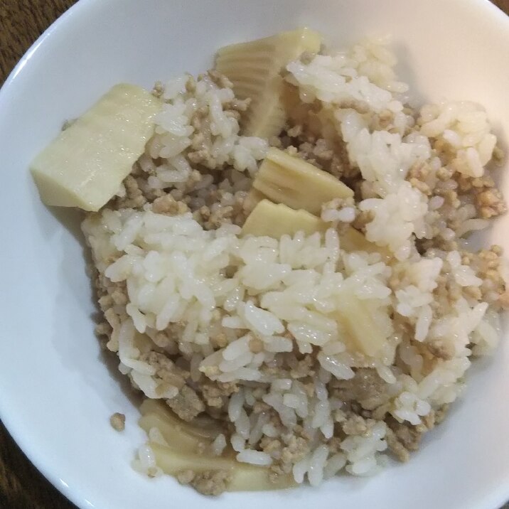 中華風タケノコごはん